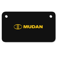 Mudan Auto Motorcycle License Plate | Artistshot