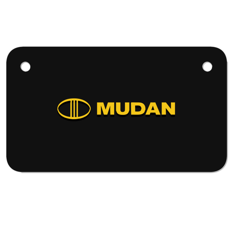 Mudan Auto Motorcycle License Plate | Artistshot