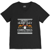 Merry Hump Day Ugly V-neck Tee | Artistshot