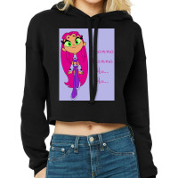 Funny Starfire Cropped Hoodie | Artistshot