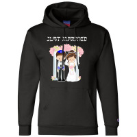 Jewish Wedding Just Married Chuppah Bride Groom Champion Hoodie | Artistshot