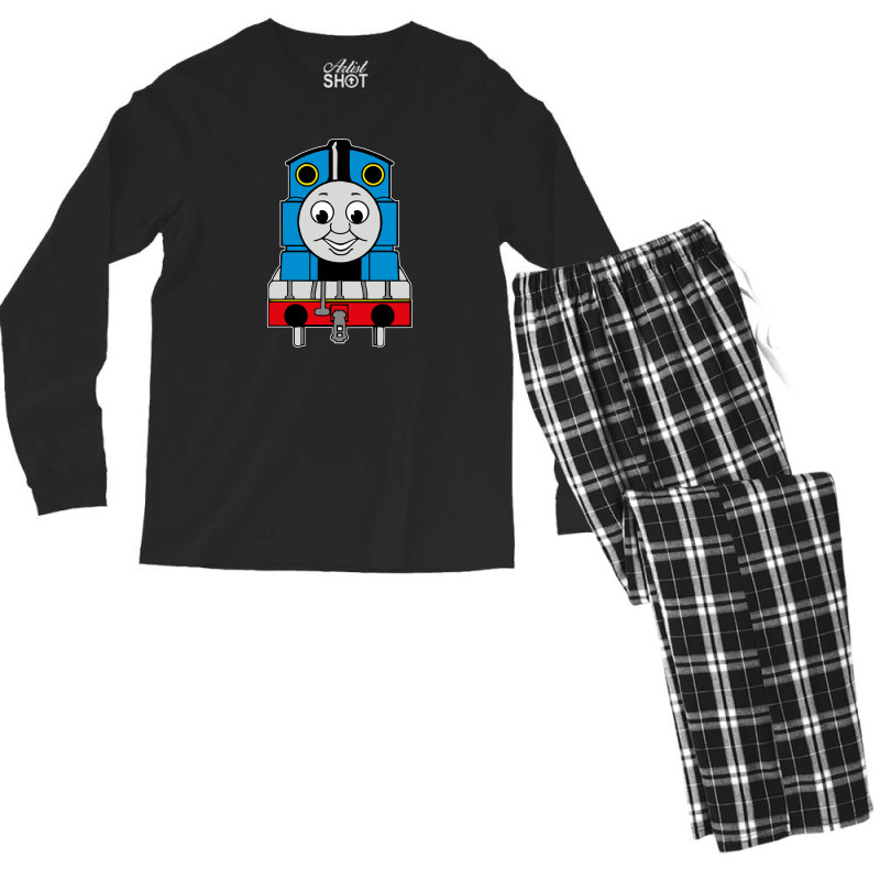 Thomas The Tank Men's Long Sleeve Pajama Set | Artistshot