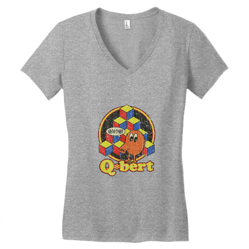 Game 1982, Arcade Game Women's V-Neck T-Shirt by tanahlampang | Artistshot