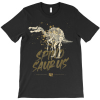 Spinosaurus Skeleton Paleontologist Fossil Dino Lovers T-shirt | Artistshot