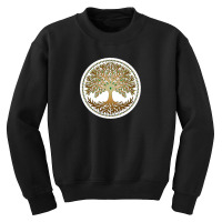 Vegvisir Futhark Runes Navigator Vikings 10945040 Youth Sweatshirt | Artistshot