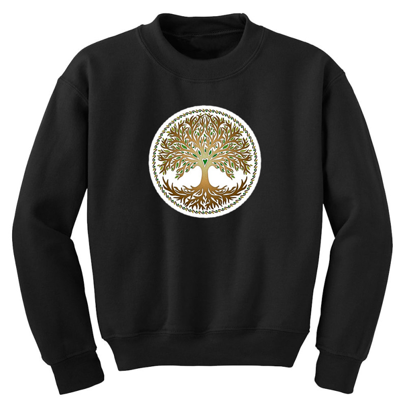 Vegvisir Futhark Runes Navigator Vikings 10945040 Youth Sweatshirt by riska_art | Artistshot