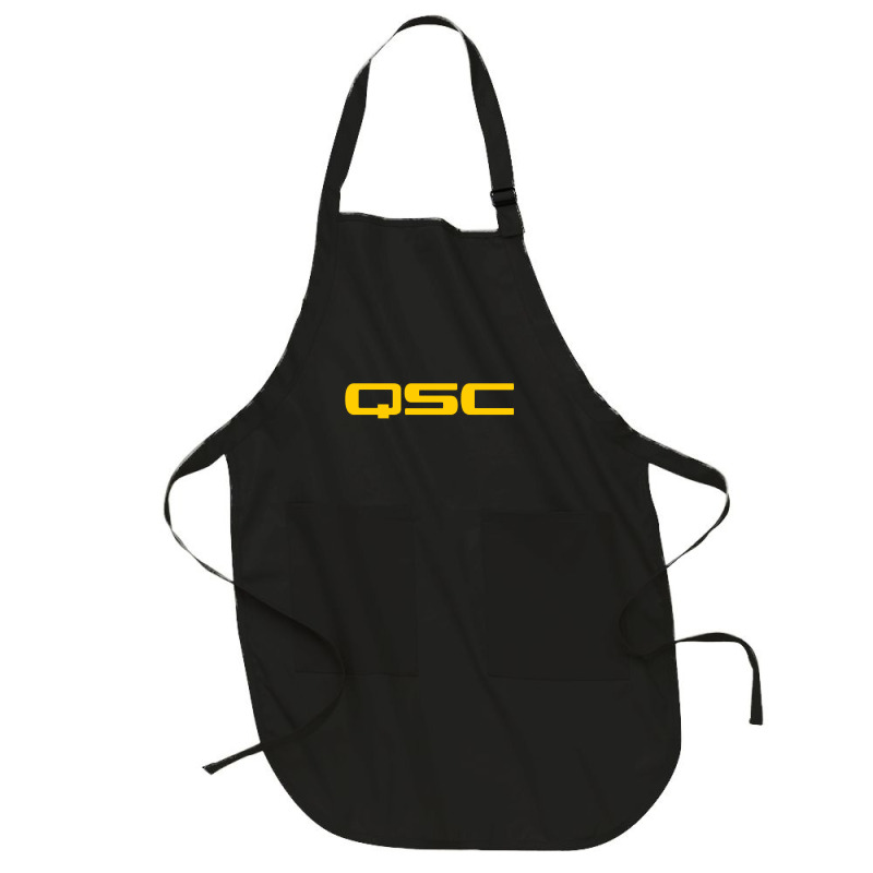 Qsc Orange Subwoofer Full-length Apron | Artistshot