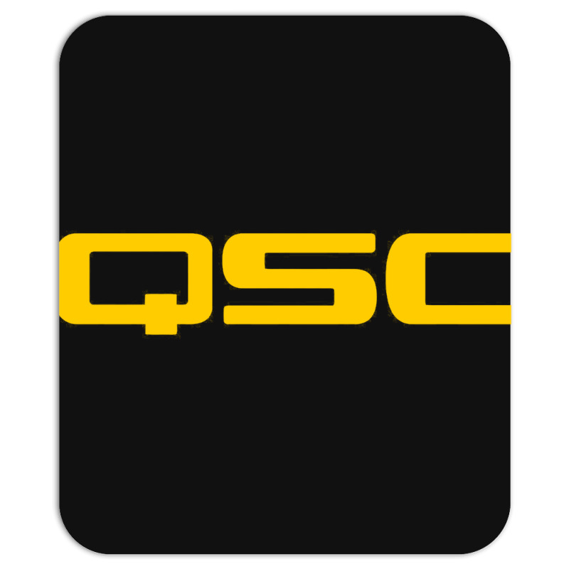 Qsc Orange Subwoofer Mousepad | Artistshot