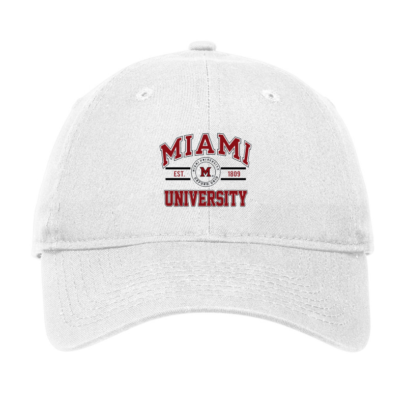 Miami University Oxford Ohio Adjustable Cap by cm-arts | Artistshot