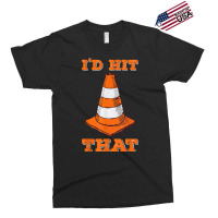 I_d Hit That I Funny Autocross Design With Cone Exclusive T-shirt | Artistshot