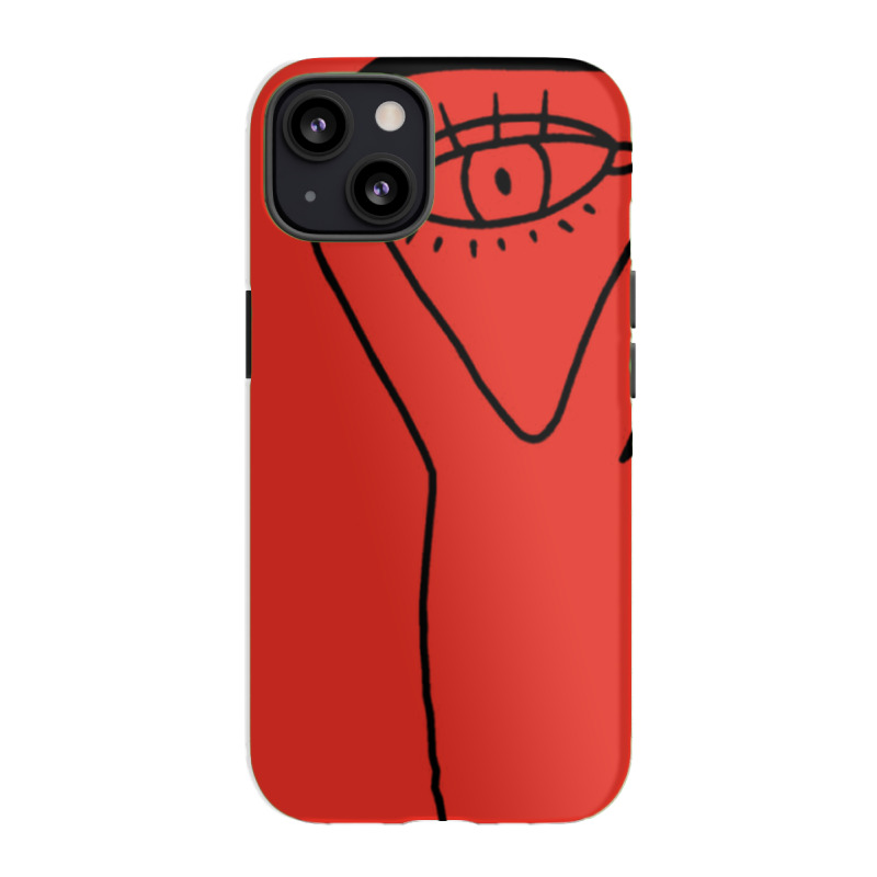 Eye Print Ripped Iphone 13 Case | Artistshot