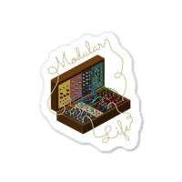 Modular Synthesizer For Synth Player Sticker | Artistshot