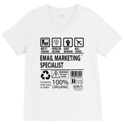 email marketing specialist V-Neck Tee | Artistshot