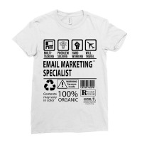 Email Marketing Specialist Ladies Fitted T-shirt | Artistshot