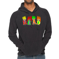 Reading Teacher Read Books Crazy Hair For Crazy Hair Day Vintage Hoodie | Artistshot