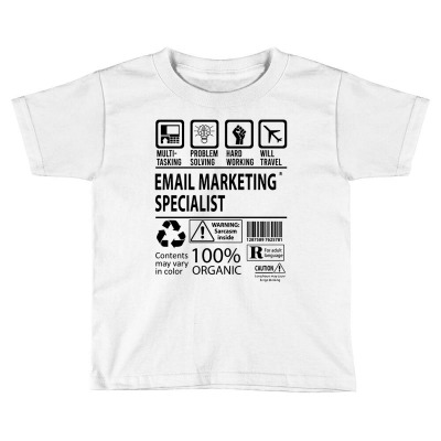 Email Marketing Specialist Toddler T-shirt Designed By Melia Art