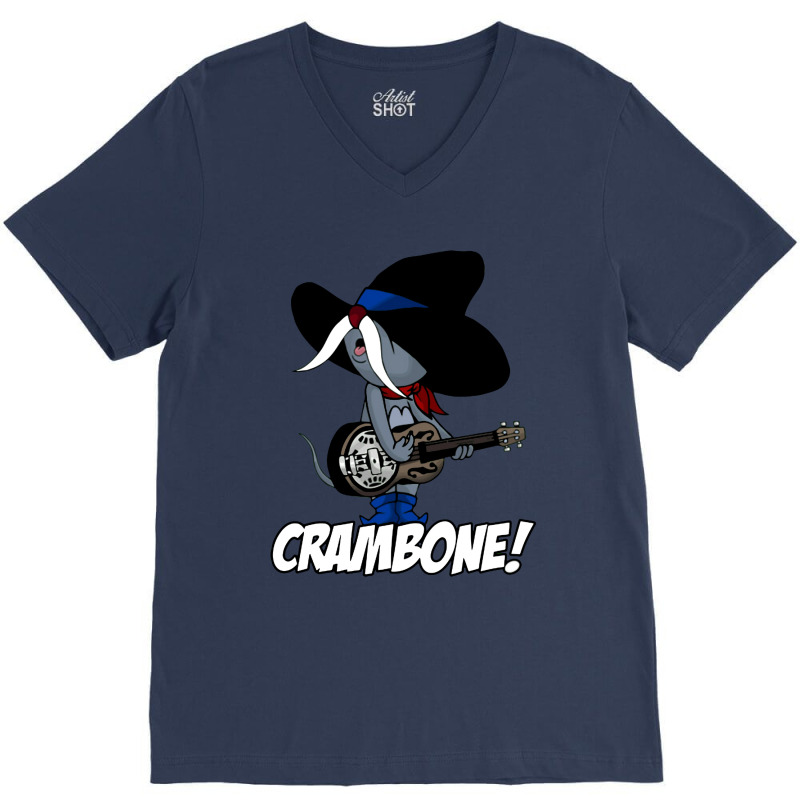 Uncle Pecos Crambone V-neck Tee | Artistshot