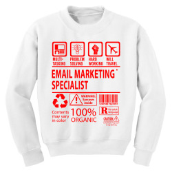 email marketing specialist Youth Sweatshirt | Artistshot