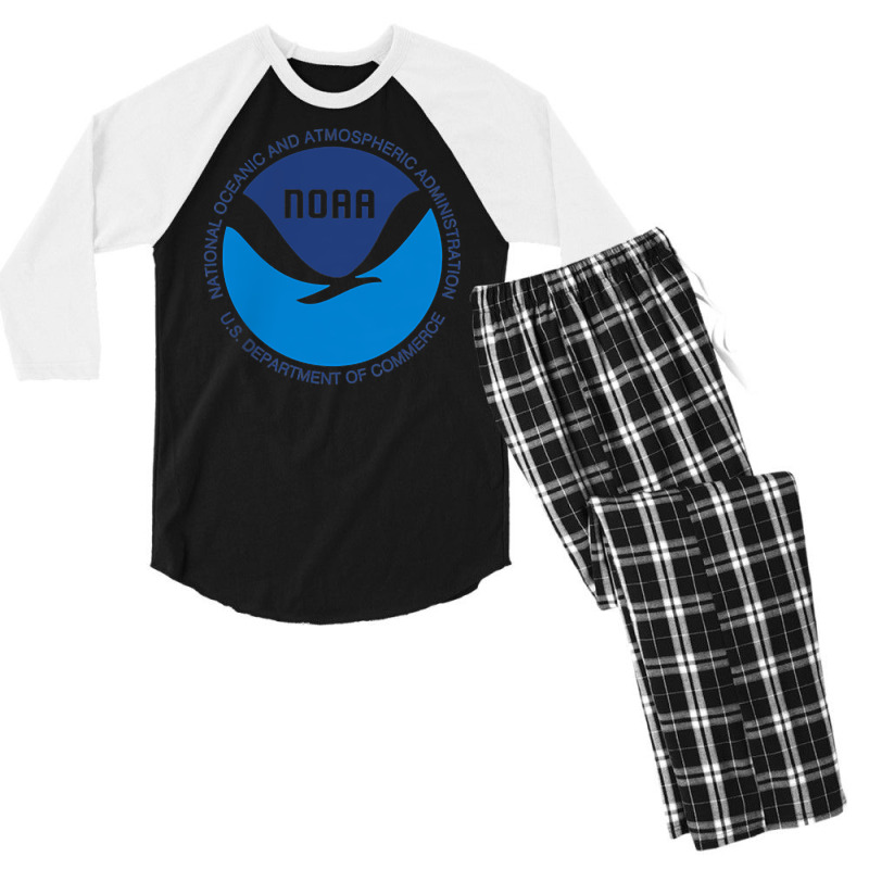 Noaa National Oceanic And Atmospheric Administration T Shirt Men's 3/4 Sleeve Pajama Set by cm-arts | Artistshot