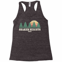 Shaker Heights Oh Vintage Throwback Tee Retro 70s Design Long Sleeve T Racerback Tank | Artistshot