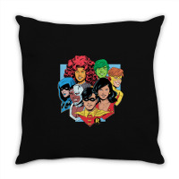 Original Dc Titans Throw Pillow | Artistshot