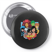 Original Dc Titans Pin-back Button | Artistshot