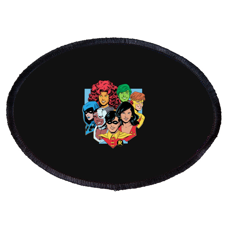 Original Dc Titans Oval Patch | Artistshot