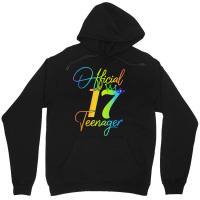 17 Years Old Gifts 17 Officialnager 17th Birthday Girls Unisex Hoodie | Artistshot