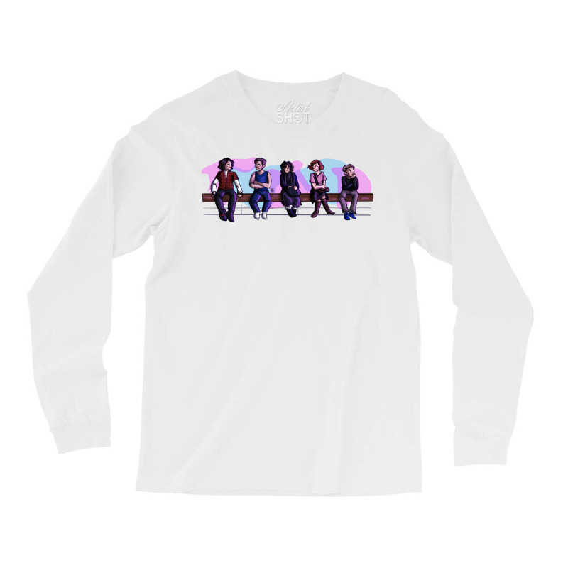 Graphic Music Club Railing Funny Gift Long Sleeve Shirts | Artistshot