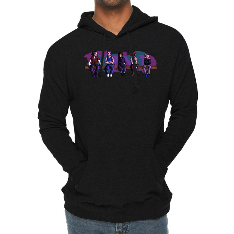 Graphic Music Club Railing Funny Gift Lightweight Hoodie | Artistshot