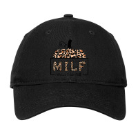 Milf Man I Love Fall Funny Woman Autumn Seasons Lover Adjustable Cap | Artistshot