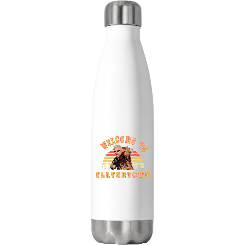 New Guy Fieri Fans Flavortown Classic Stainless Steel Water Bottle | Artistshot