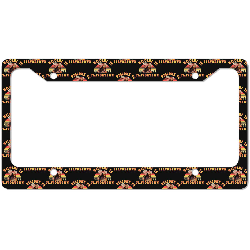 New Guy Fieri Fans Flavortown Classic License Plate Frame | Artistshot