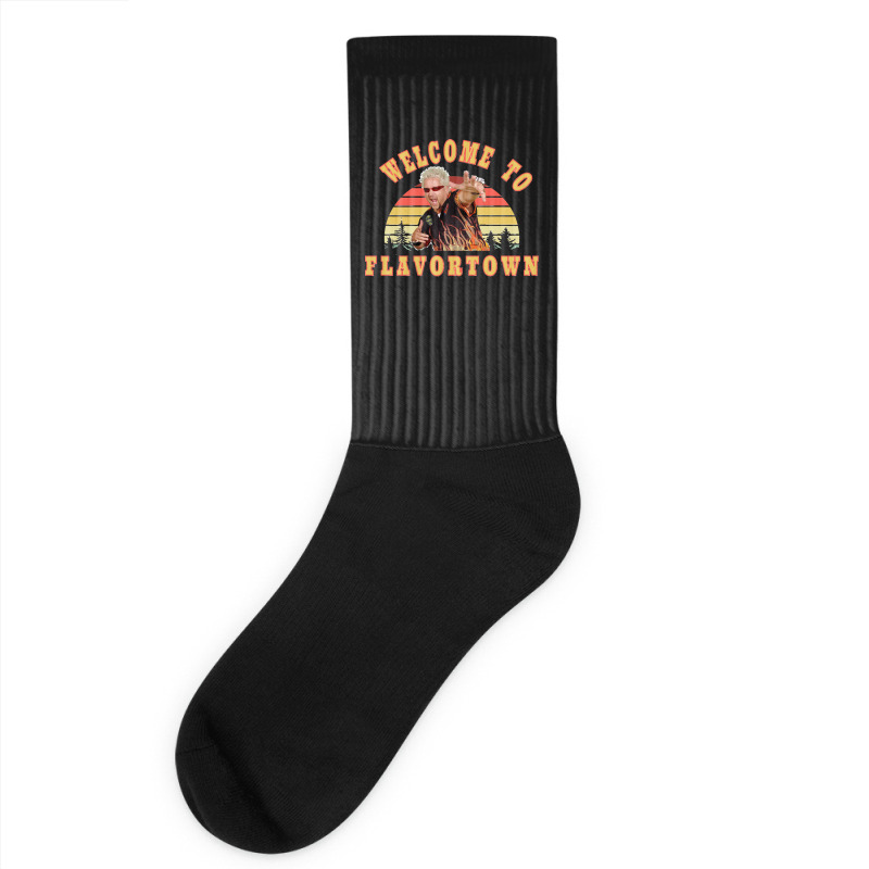 New Guy Fieri Fans Flavortown Classic Socks | Artistshot