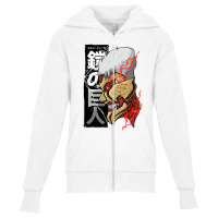 Armor Titan Color Youth Zipper Hoodie | Artistshot