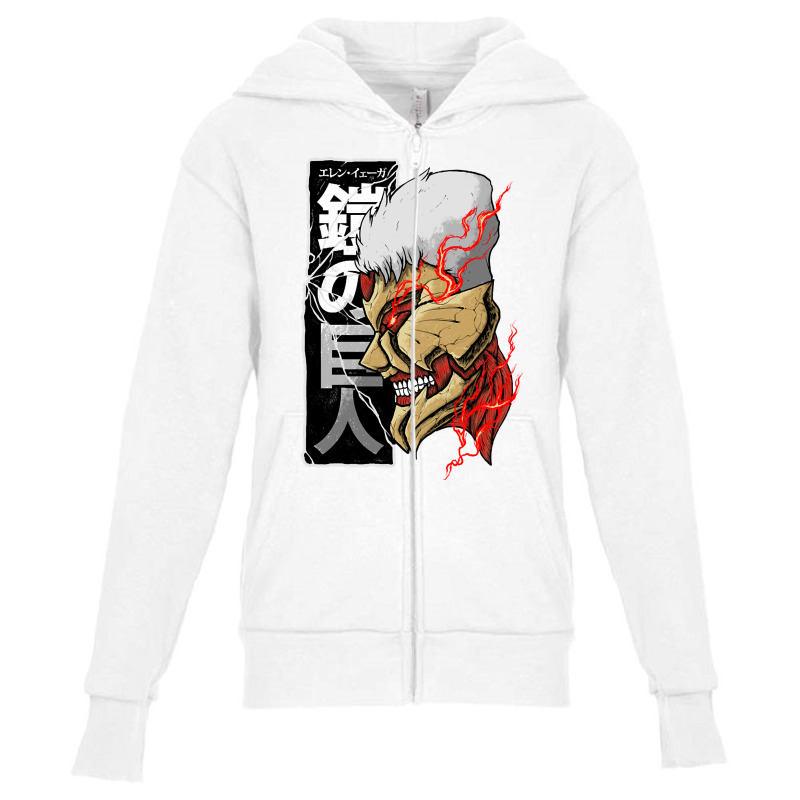 Armor Titan Color Youth Zipper Hoodie by huynhhuutrunghpa | Artistshot