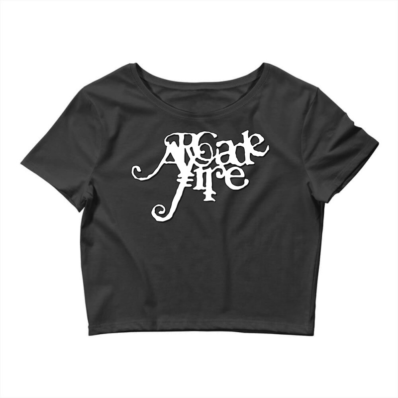 Arcade Fire Crop Top by cm-arts | Artistshot