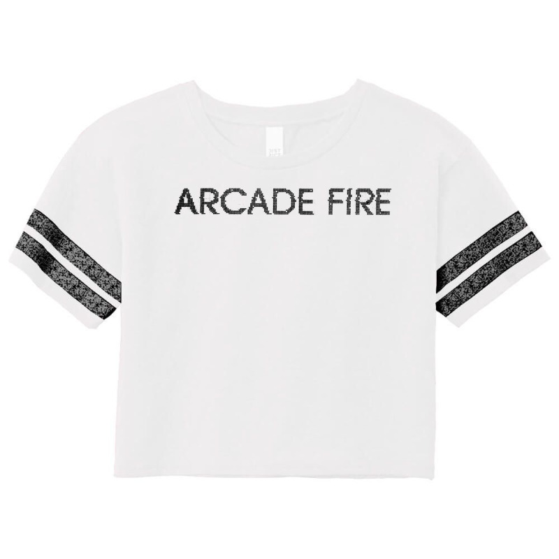 Arcade Fire Scorecard Crop Tee by cm-arts | Artistshot