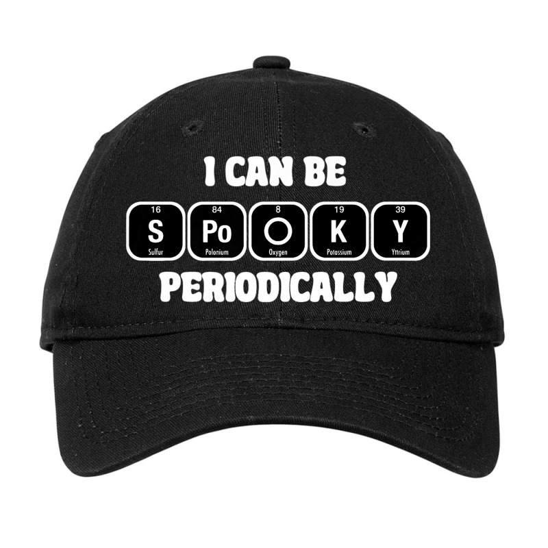 I Can Be Spooky Periodically Teacher Tee Premium  Copy Adjustable Cap | Artistshot