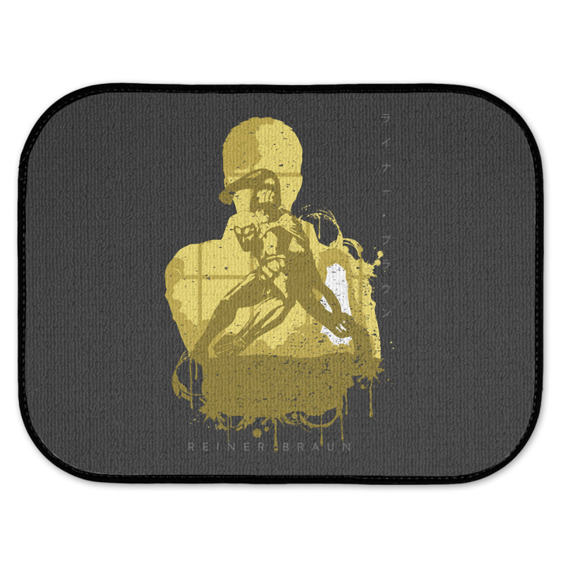 Armored Titan Minimalist Rear Car Mat | Artistshot