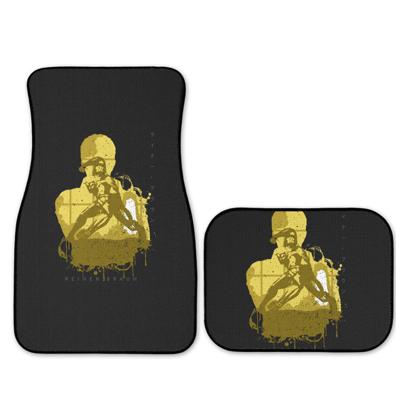 Armored Titan Minimalist Full Set Car Mats | Artistshot