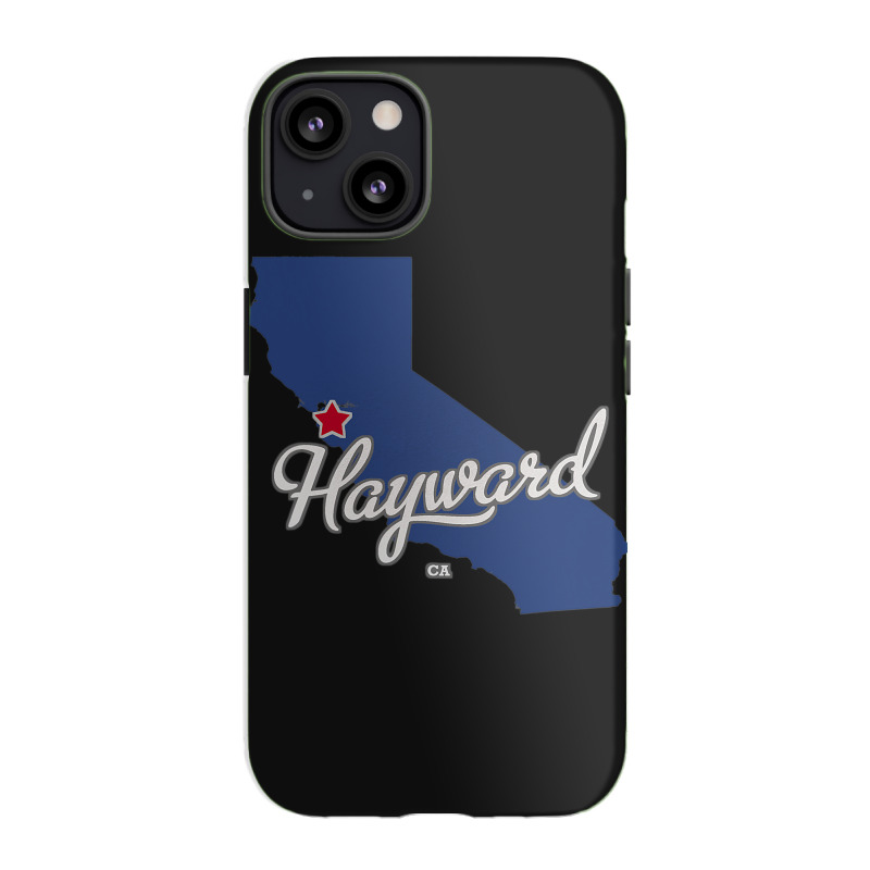 Hayward California Ca Map Iphone 13 Case | Artistshot