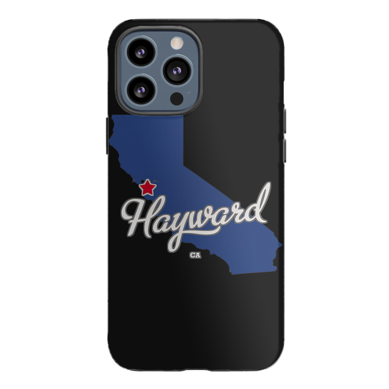 Hayward California Ca Map Iphone 13 Pro Max Case | Artistshot