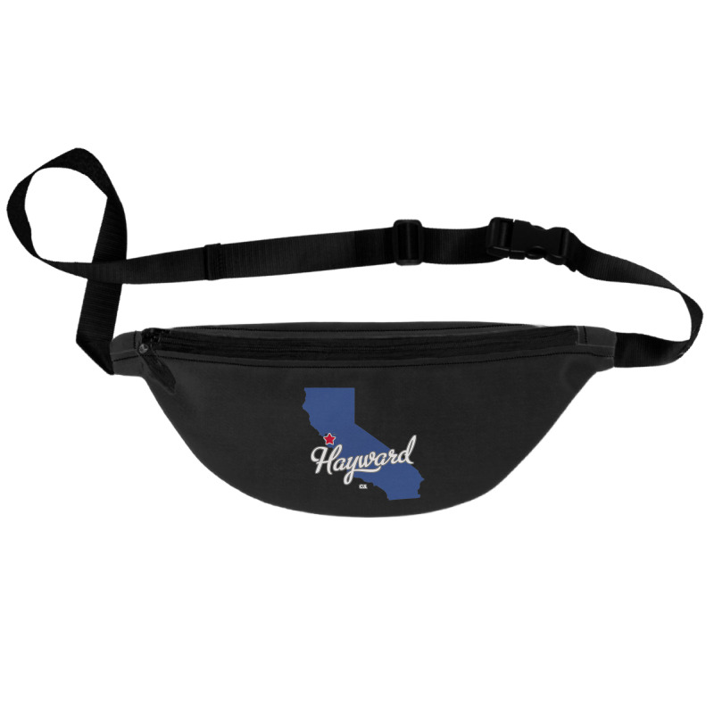 Hayward California Ca Map Fanny Pack | Artistshot