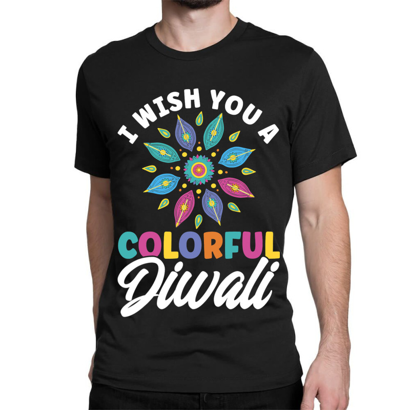 Shubh Deepalawi Colorful Diwali Diwali Classic T-shirt | Artistshot