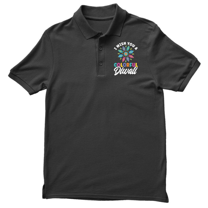 Shubh Deepalawi Colorful Diwali Diwali Men's Polo Shirt | Artistshot