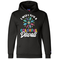 Shubh Deepalawi Colorful Diwali Diwali Champion Hoodie | Artistshot