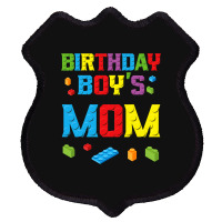 Master Builder Birthday Boy's Mom Building Bricks Blocks  Copy Shield Patch | Artistshot