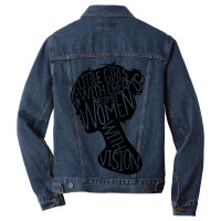 Feminist Womens Rights Social Justice March For Girls Sweatshirt Men Denim Jacket | Artistshot