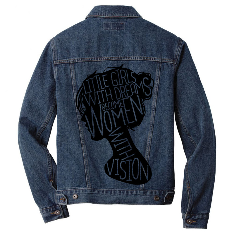 Feminist Womens Rights Social Justice March For Girls Sweatshirt Men Denim Jacket | Artistshot